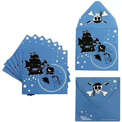 Pirate Tooth Fairy Envelopes (Set Of 8) Childrens Kids Teeth Gift Under Pillow • £2.99