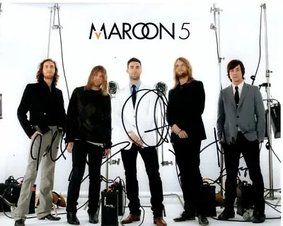 MAROON 5 Signed Autographed 8x10 GROUP Photo • $899.10