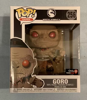 Funko Pop! Goro 256 Mortal Kombat X Figure 6  GameStop Exclusive • $40