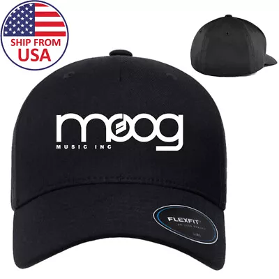 MOOG Synthesizer Black Hat Baseball Cap Size S/M & L/XL • $26.09