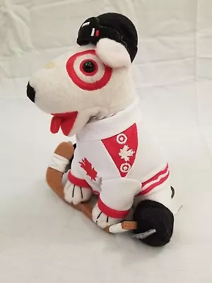Target Bullseye Dog 2011 Edition 2 North Of The Border Hockey Stuffed Animal • $10.86