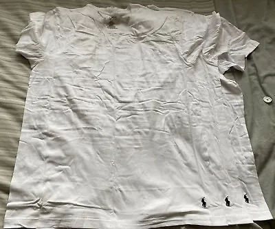 Ralph Lauren Polo Classic Men’s 4 Pack Cotton T-Shirt White Crewneck XS New • £55