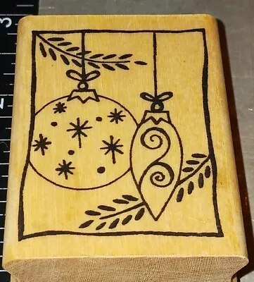 Hanging Ornaments A Muse Art Stamps B721wooden • $6