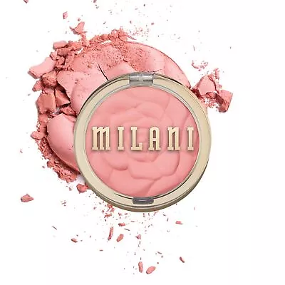 Milani Rose Powder Blush - Tea Rose (0.6 Ounce) Cruelty-Free Blush - Shape • $8.04