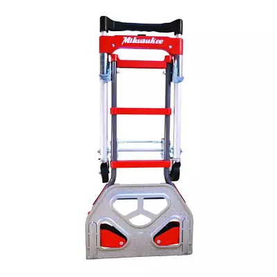 Milwaukee Folding Hand Truck Dolly Cart 300 Lb Capacity Convertible Fold Up • $93.73