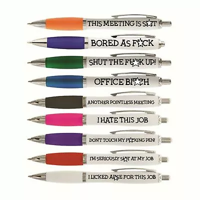 £2.75 • Buy Funny Pens - Rude Novelty Office Secret Santa - Sh*t Christmas Gift -  PEN