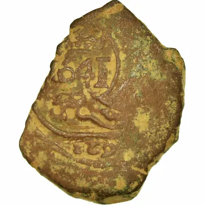 [#498692] Coin Spain Philip IV 8 Maravedis 1641 Sevilla VF Cop Per • $22.04