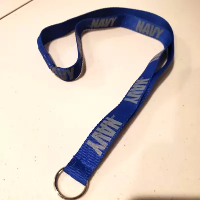 U.S.A. American US Navy Blue Detachable Lanyard ID Holder Accelerate Your Life • $5.62