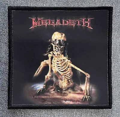 Megadeth The World Needs A Hero Sublimated Printed Patch | Heavy Metal Band Logo • $6.99