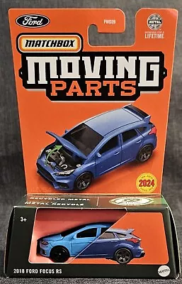 2023 Matchbox  Moving Parts  2018 FORD FOCUS RS #48/54 • $1.99