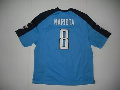 TENNESSEE TITANS Nike On-Field #8 MARCUS MARIOTA NFL JERSEY Football Shirt XXL • $29.74