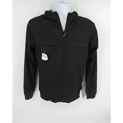 Sierra Designs Mens Reversible Black Gray Hooded Jacket NWT $179 • $52