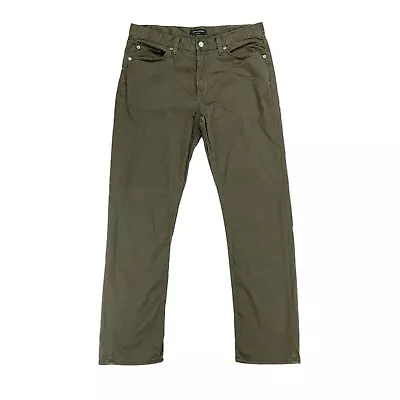 Banana Republic Pants Mens 33x30 Green Sueded Slim Fit  • $20.99