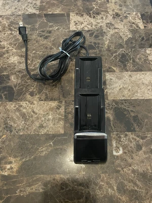 $13.99 • Buy NYKO Charge Base S W/ Batteries | 86074-M27 | Xbox 360 | Black | CLEAN + TESTED
