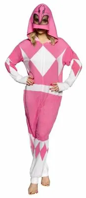 $49.99 • Buy Power Rangers Pink Ranger Adult One Piece Pajama