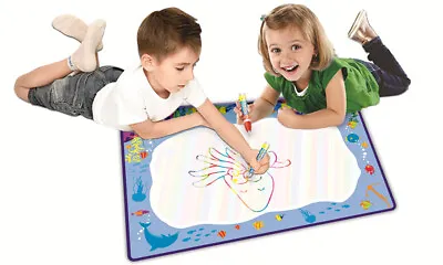 Mat Doodle Water Magic Drawing Aqua Kids Painting Large Toy Writing Board Sea UK • £6.99