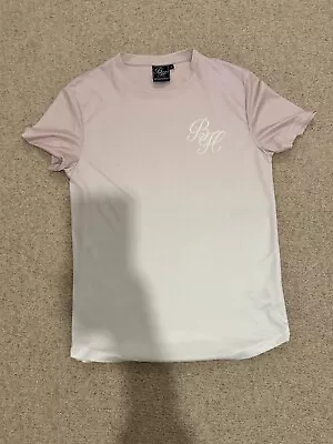 Beck And Hersey T Shirt Pink Fade Size Medium • £4.99