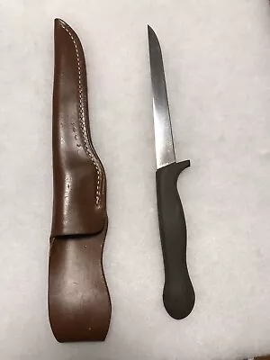 Vintage GERBER COHO Knife And Leather Sheath Appears UNUSED • $26