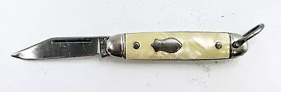 Vintage Imperial Miniature 1.5  Mother Of Pearl Keychain Pocket Knife USA • $14.99