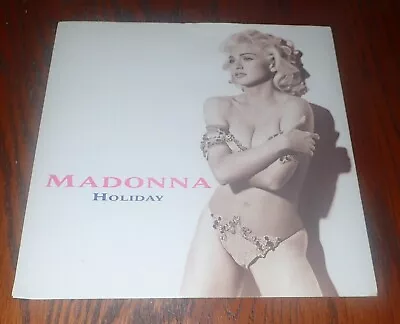 Madonna Sire 1991 Re Holiday - Lp Edit - 7  Vinyl W0037 True Blue Ex+ • £9.99