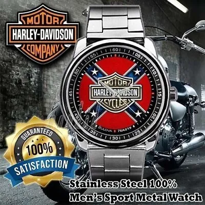 Harley Davidson Logo Emblem Sport Metal Watch • $30