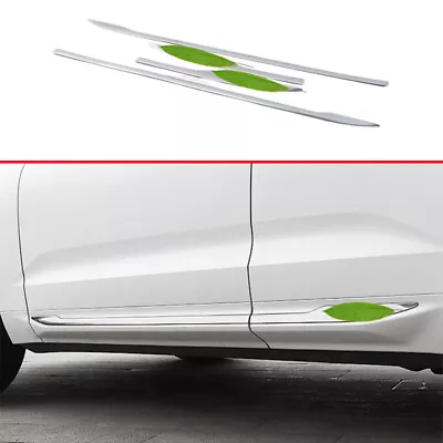 For Volvo XC60 2018-2023 Chrome Style Car Body Door Side Molding Sill Guard 4pcs • $225.16