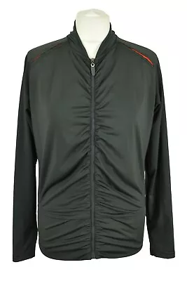 VODAFONE MCLAREN MERCEDES Grey Track Jacket Size L Womens Outdoors Outerwear • $23.94