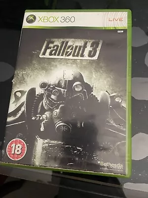 Fallout 3 + Manual - Xbox 360 - Free Postage Very Cheap • $10.50