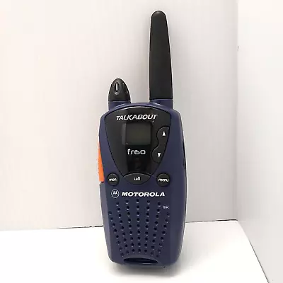 Motorola Talkabout FR60 Walkie Talkie Handheld EUC Tested As Working • $18.21
