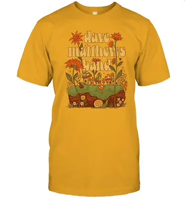 T-Shirt Dave Matthews Band Mushroom 2023 Shirt Size S-5XL NL2781 • $22.99