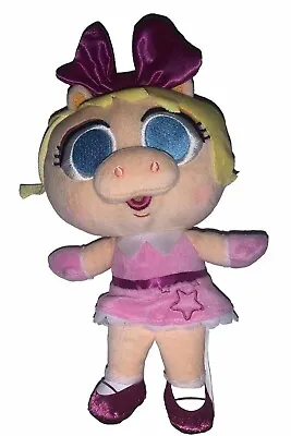Disney Junior Muppets Miss Piggy Plush Pink Lullabies Big Eyes 5” • $15