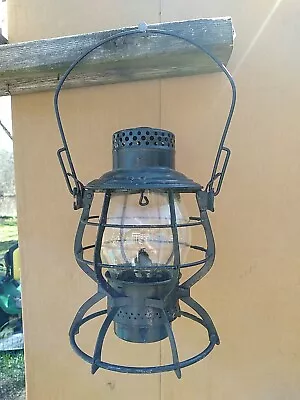 Vintage Antique Northwestern Elevated Railroad N.W.E.R.R Lantern Adlake  • $102.50