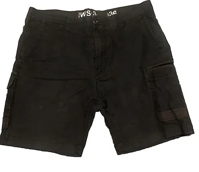 FXD Shorts Men's 36 WS-3 Dura500 Workwear Stretch Comfort Essential Tradie Black • $30