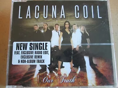 Lacuna Coil - Our Truth (2006)  Maxi Single CD  NEW/SEALED  SPEEDYPOST • £3.96