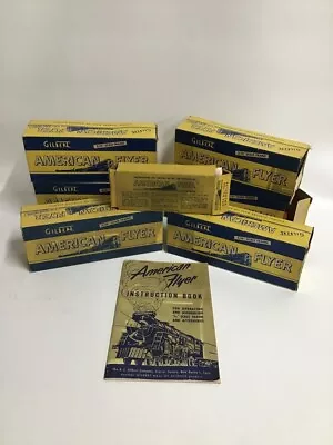 Vintage LOT Of 6 Gilbert American Flyer Trains FULL BOXES Advertising Toy • $129.99