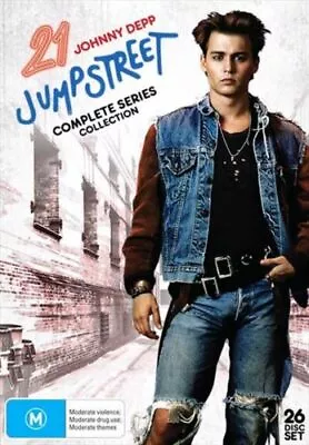 21 Jump Street - Complete Series 1-5  DVD Box Set New Sealed Johnny Depp • $69.99