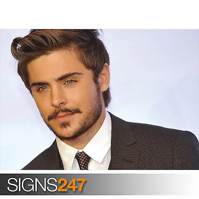 ZAC EFRON (2063) Celebrity Poster - Picture Poster Print Art A0 A1 A2 A3 A4 • £1.49