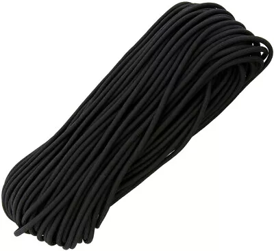 Marbles Military Spec Paracord Black 100 Ft 7 Strand 550lbs 1164h • $14.48