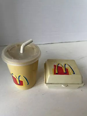 Vintage 1997 Fisher Price Fun With Food McDonalds French Nuggets And Drink • $14