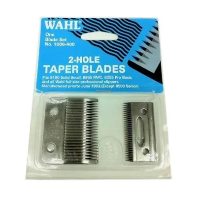 WAHL Professional 2-Hole Taper Blade Kit. Replacement Blades For WAHL Clippers • $49.15