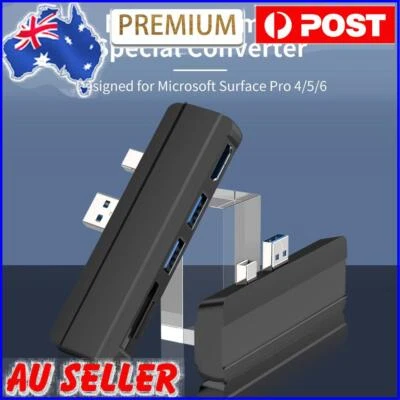 $19.89 • Buy For Surface Pro 6 Pro 5 Pro 4 Hub Dock With 4K HDMI Compatible USB 3.0 TF Slot