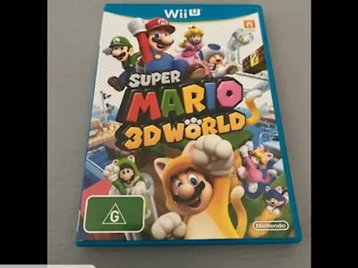 Nintendo Wii U Super Mario 3D World Game • $20