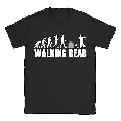 Walking Dead Mens T-Shirt - Evolution Of Zombie Cool Present Gift Glenn Rick • £9.49