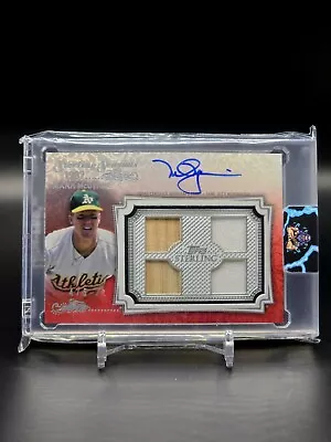 2020 Topps Sterling Mark McGwire Rookie Year 1987 1/1 Auto Patch/lumber • $195