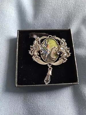 Anne Stokes Enchanted Cameos Necklace Realm Of Enchantment Art Work Unicorn • £8