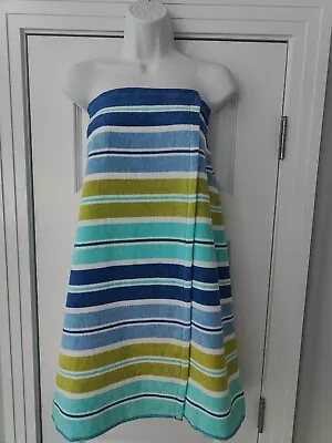  Plus Size Ladies 100% Cotton Terry Towelling Spa Bath Shower Body Towel Wrap • $17.99