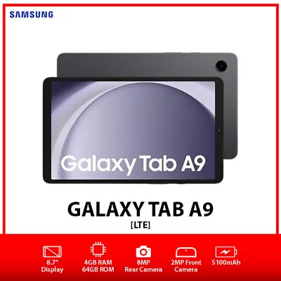 Samsung Galaxy Tab A9 8.7  Android PC Tablet AU (WiFi+4G) – Graphite/4GB+64GB • $399.59