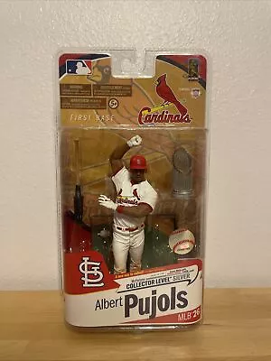 Mcfarlane MLB 26 Cardinals ALBERT PUJOLS World Series Collector 430 Of 1000 • $100