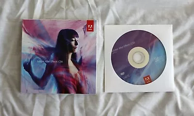 Adobe After Effects CS6 For Mac Retail Version With Serial Number • $100