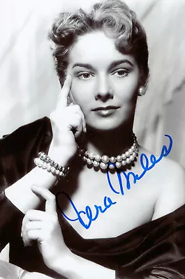Vera Miles Signed Autograph 4x6 Photo Psycho Actress Hitchcock The Searchers • $1.99